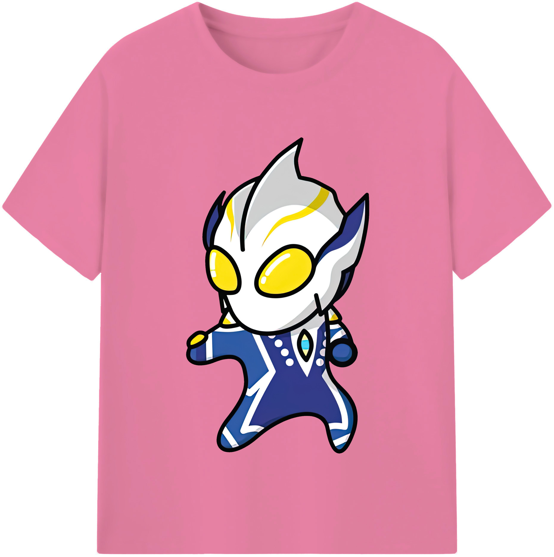 （画像用） ウルトラマン Ultraman 綿100％半袖Tシャツ（フロントプリント）